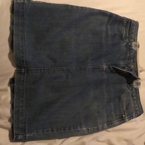 Jean skirt